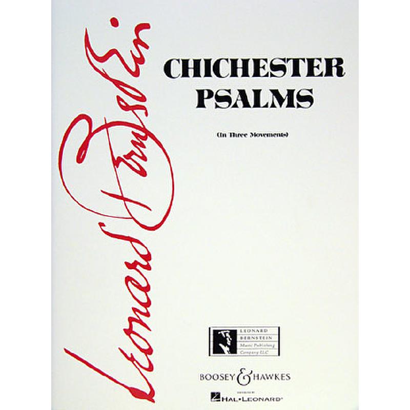 Titelbild für BH 6400579 - CHICHESTER PSALMS