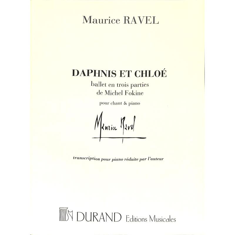 Titelbild für DR 7748 - Daphnis et Chloe - Ballet