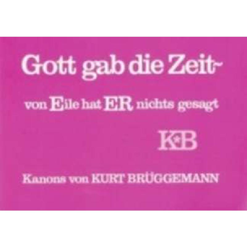 Titelbild für FIDULA 6011 - GOTT GAB DIE ZEIT VON EILE HAT ER NICHTS GESAGT