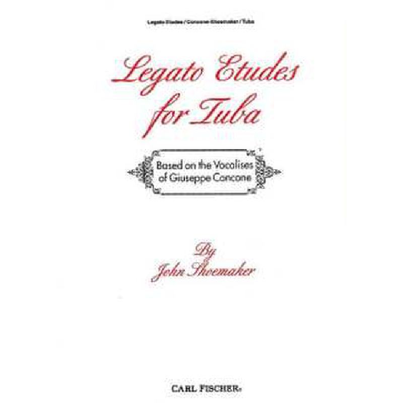 Titelbild für CF -O4896 - LEGATO ETUDES FOR TUBA BASED ON