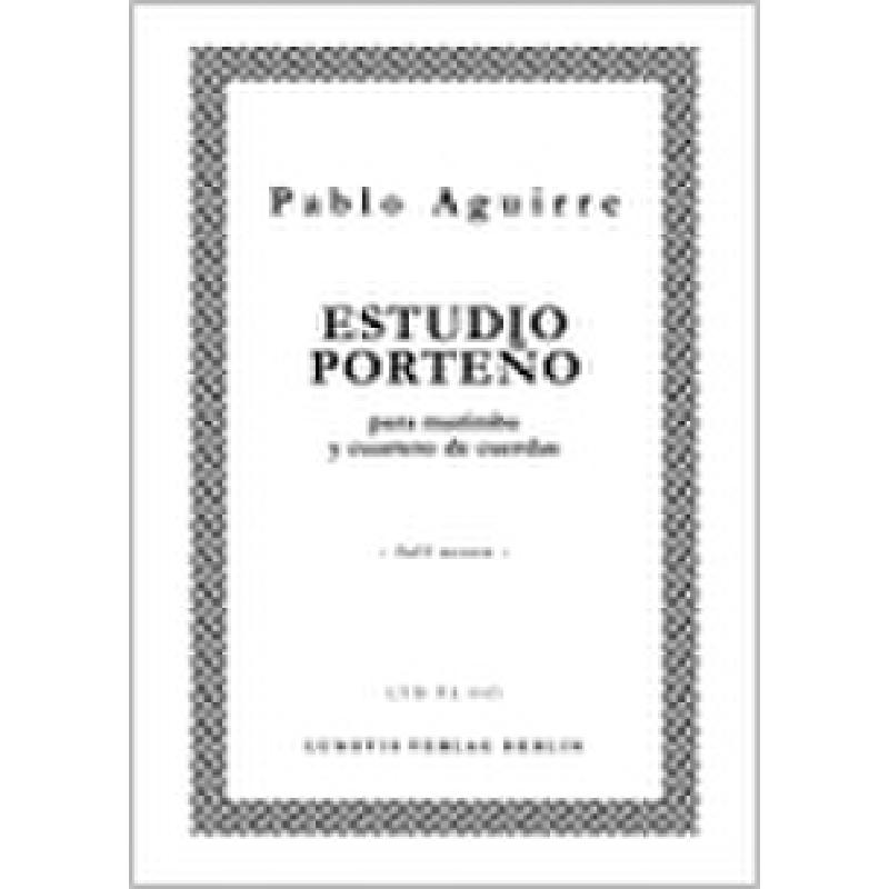 Titelbild für LVB -PA043 - ESTUDIO PORTENO