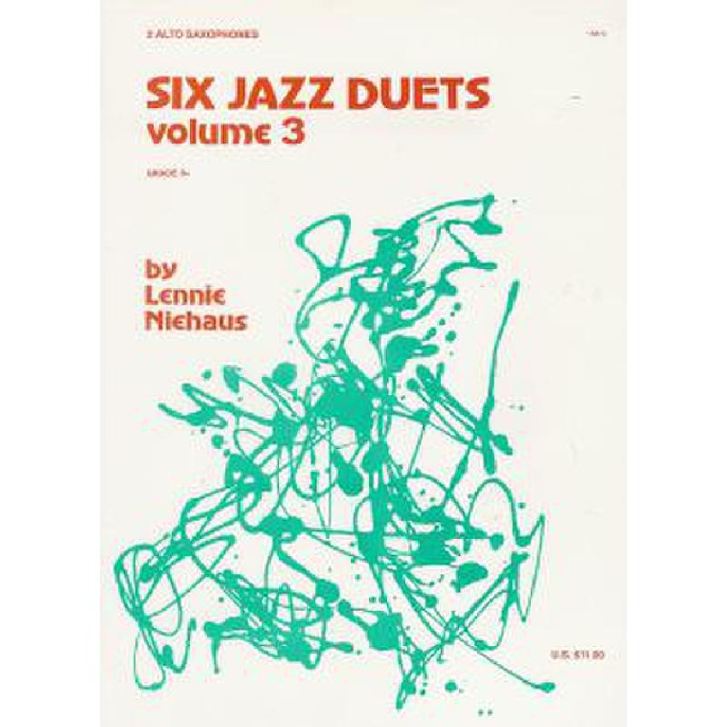 Titelbild für KENDOR 15873 - 6 JAZZ DUETS 3