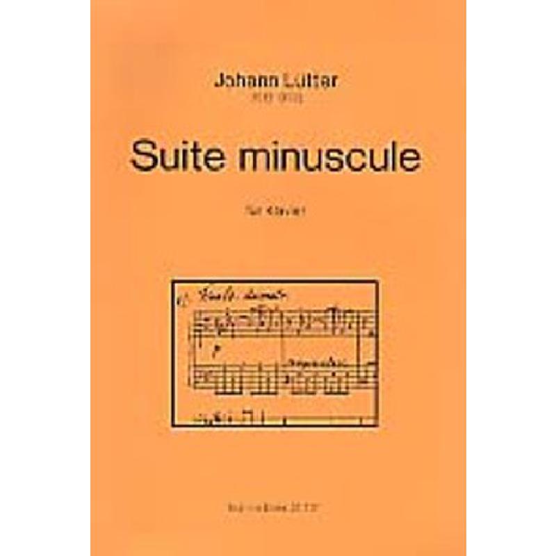 Titelbild für DOHR 20721 - SUITE MINUSCULE