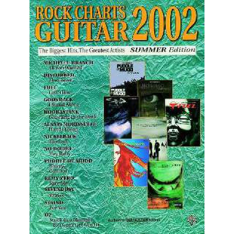 Titelbild für GFM 0201 - ROCK CHARTS GUITAR 2002 SUMMER