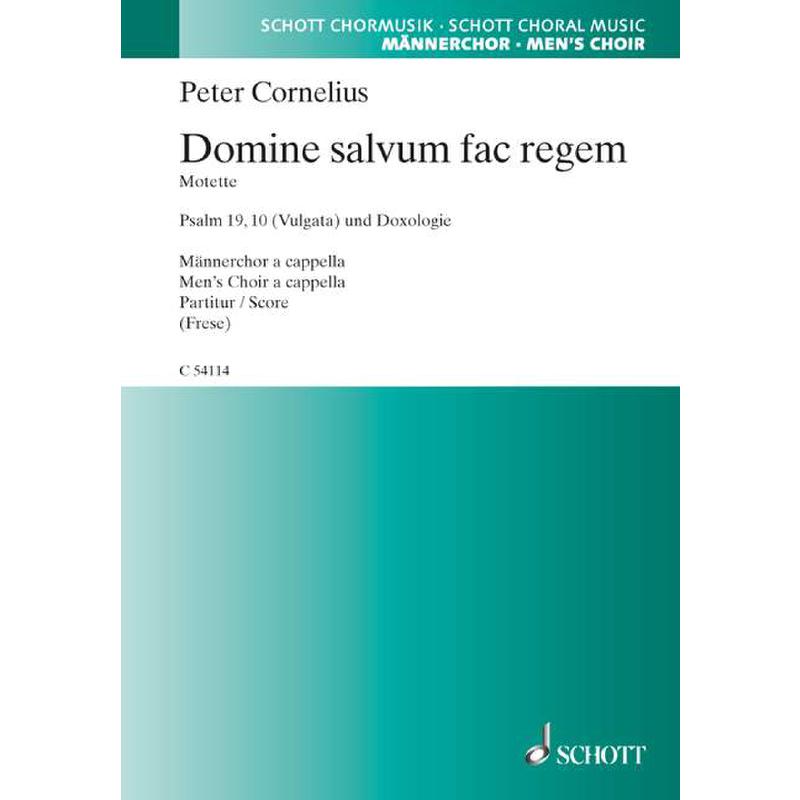 Titelbild für C 54114 - DOMINE SALVUM FAC REGEM