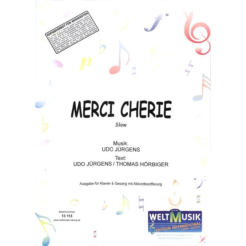 Titelbild für WM 13113 - MERCI CHERIE