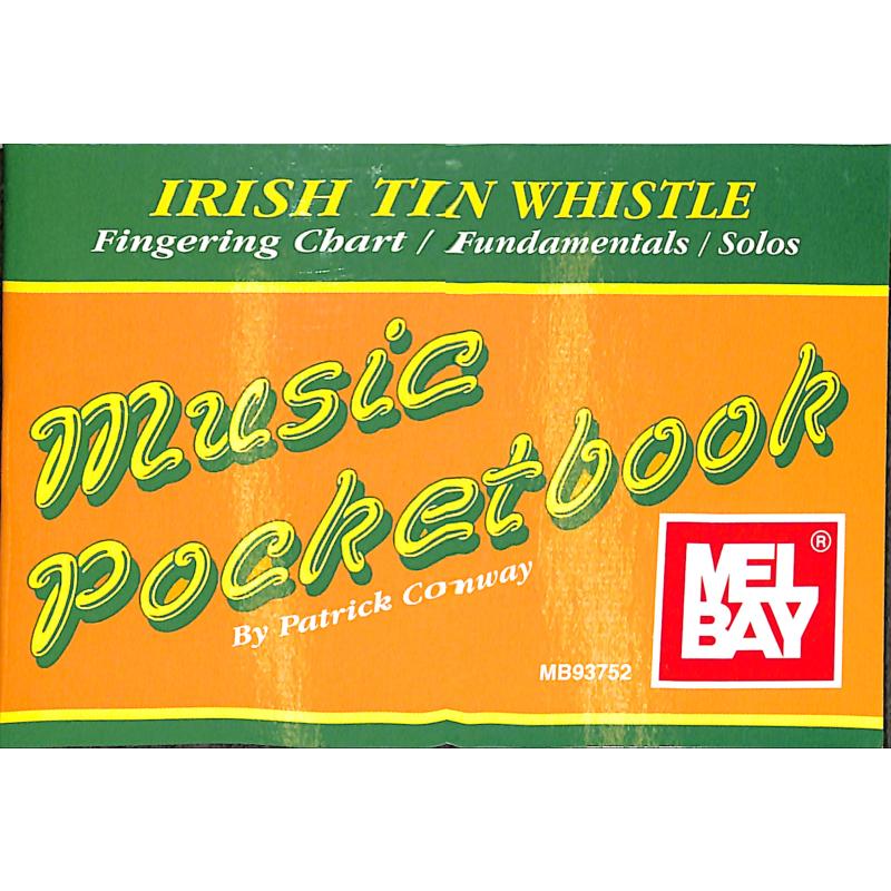 Titelbild für MB 93752 - IRISH TIN WHISTLE MUSIC POCKETBOOK