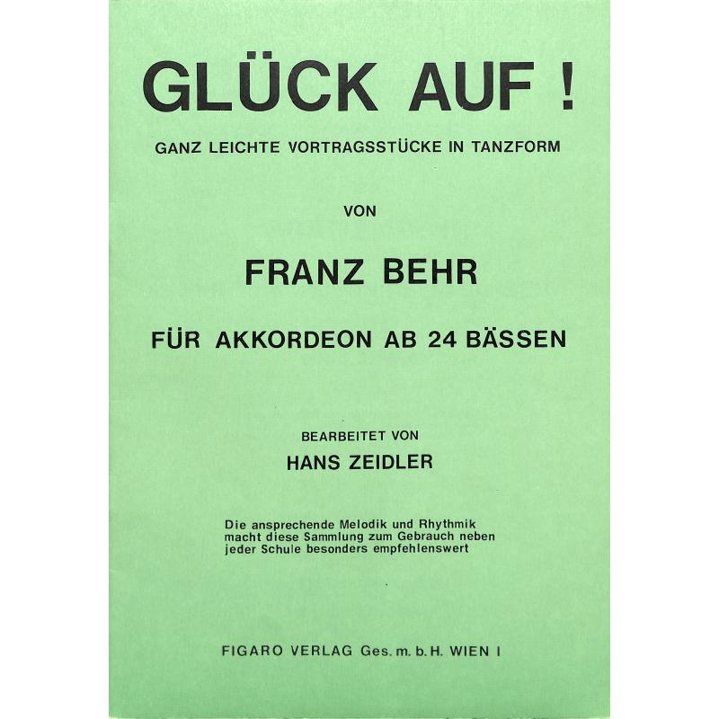 Titelbild für FIGARO 905 - GLUECK AUF - GANZ LEICHTE VORTRAGSSTUECKE IN TANZFORM