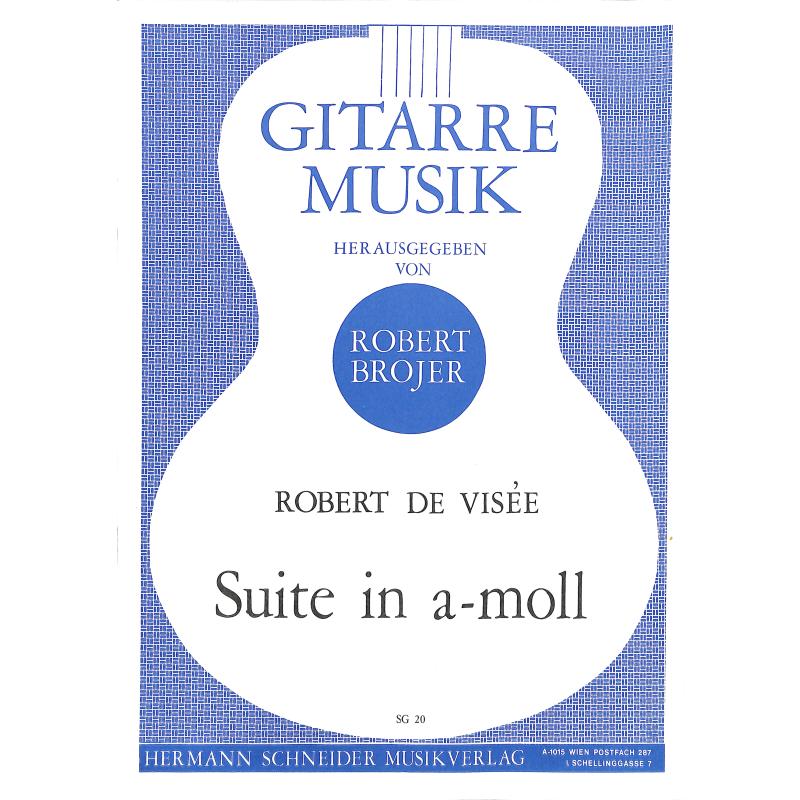 Titelbild für SG 20 - SUITE A-MOLL
