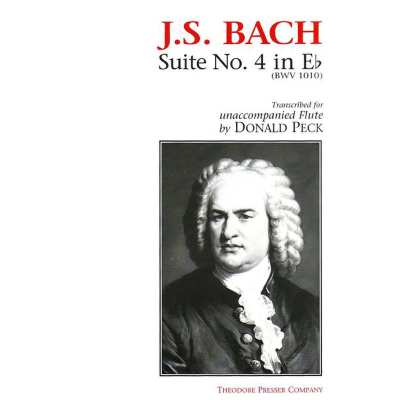 Titelbild für PRESSER 114-41062 - SUITE 4 ES-DUR BWV 1010 (VC)