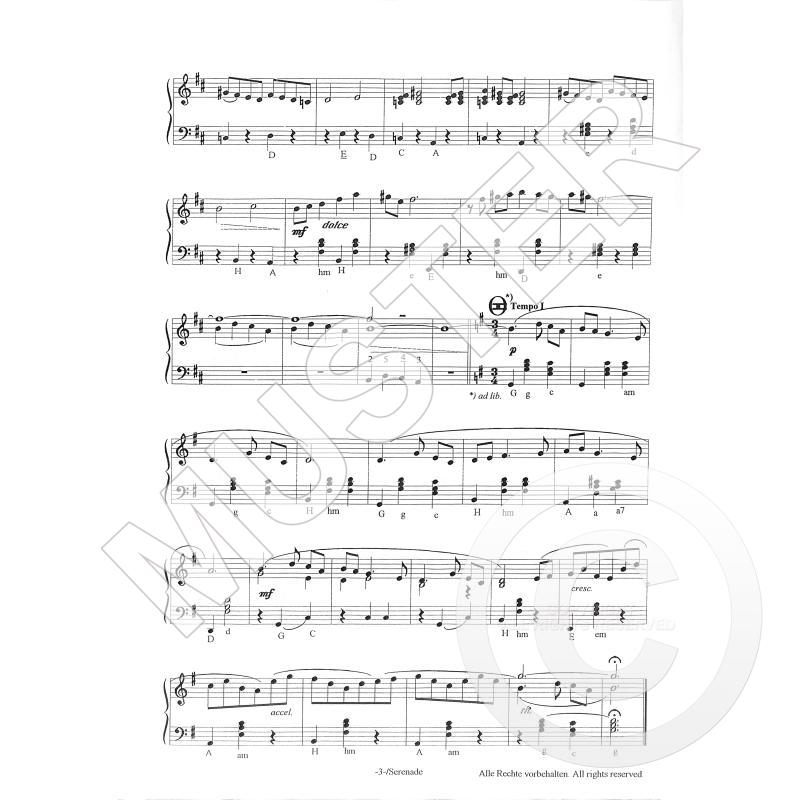 Notenbild für HARMONIA 12 - SERENADE