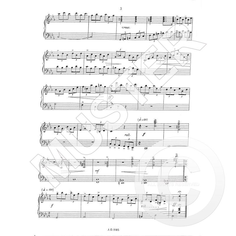 Notenbild für HARMONIA 13 - TOCCATA (1965)