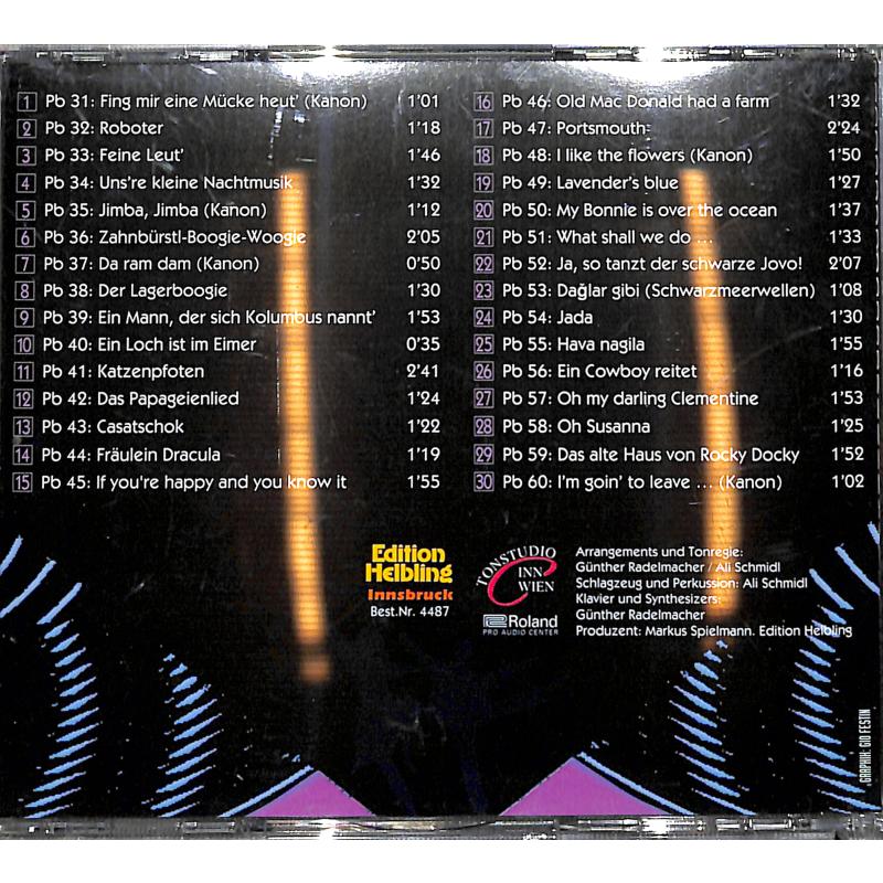Notenbild für HELBL -A4487CD - SING + SWING CD 2