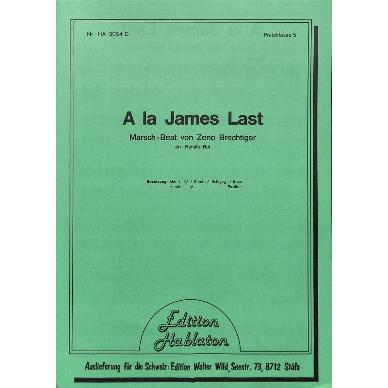 Titelbild für HABLATON 3054C - A LA JAMES LAST