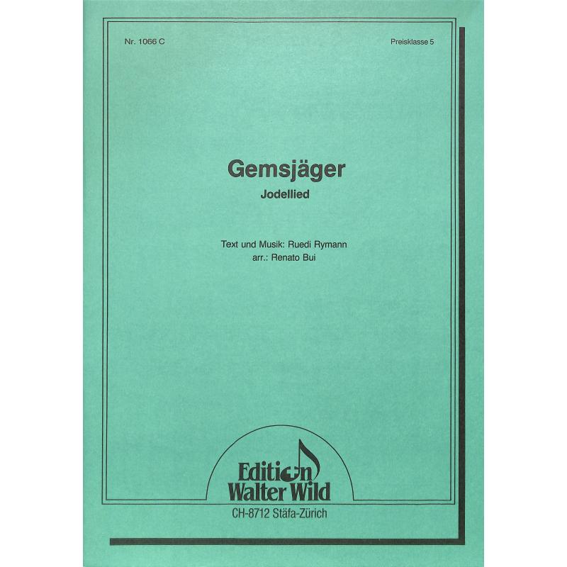 Titelbild für WILD 1066C - GEMSJAEGER