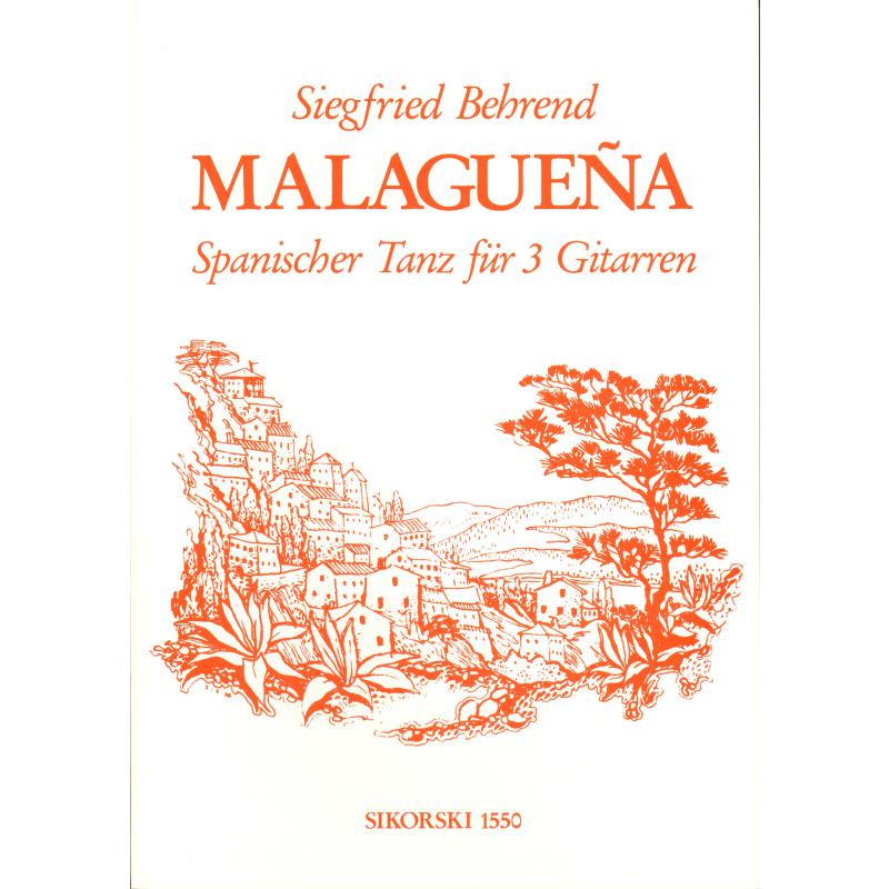 Notenbild für SIK 1550 - MALAGUENA - SPANISCHER TANZ FUER 3 GITARREN