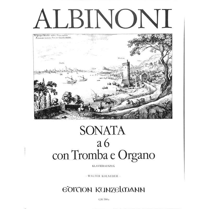 Titelbild für GM 380A - SONATA A 6 CON TROMBA E ORGANO