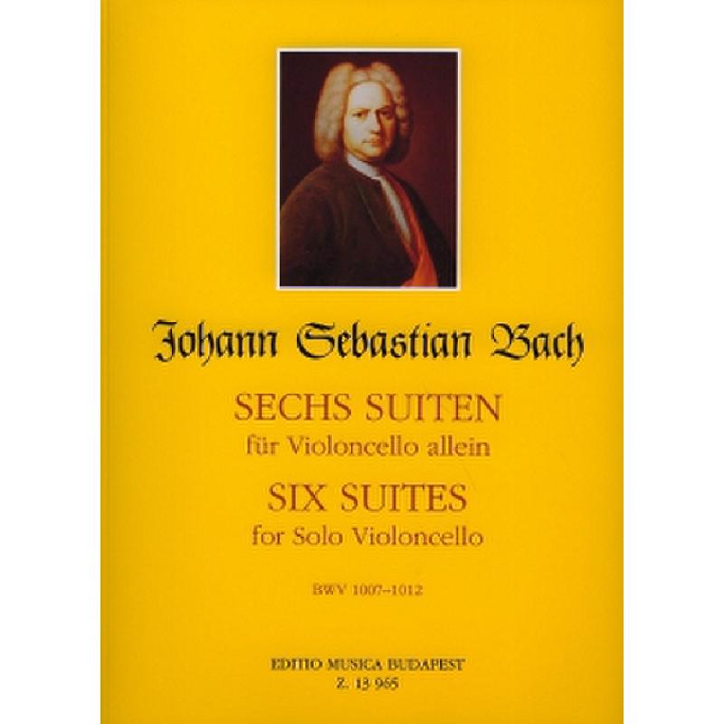 Titelbild für EMB 13965 - 6 SUITEN BWV 1007-1012 (VC)