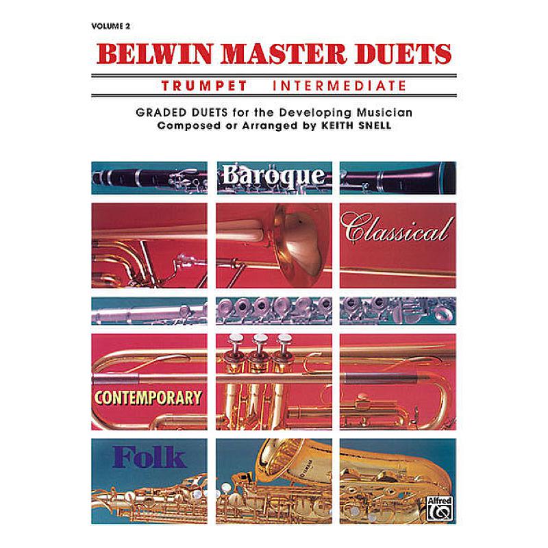 Titelbild für EL 03649 - BELWIN MASTER DUETS 2 - INTERMEDIATE