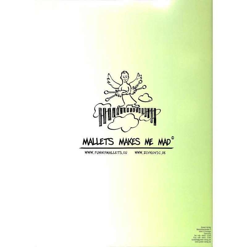 Notenbild für GRETEL -M1019 - FUNNY MALLETS 1 - MY FIRST BOOK FOR XYLOPHONE + MARIMBA