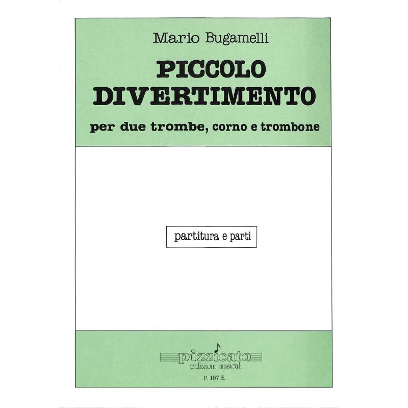 Titelbild für PIZZICATO 107 - PICCOLO DIVERTIMENTO