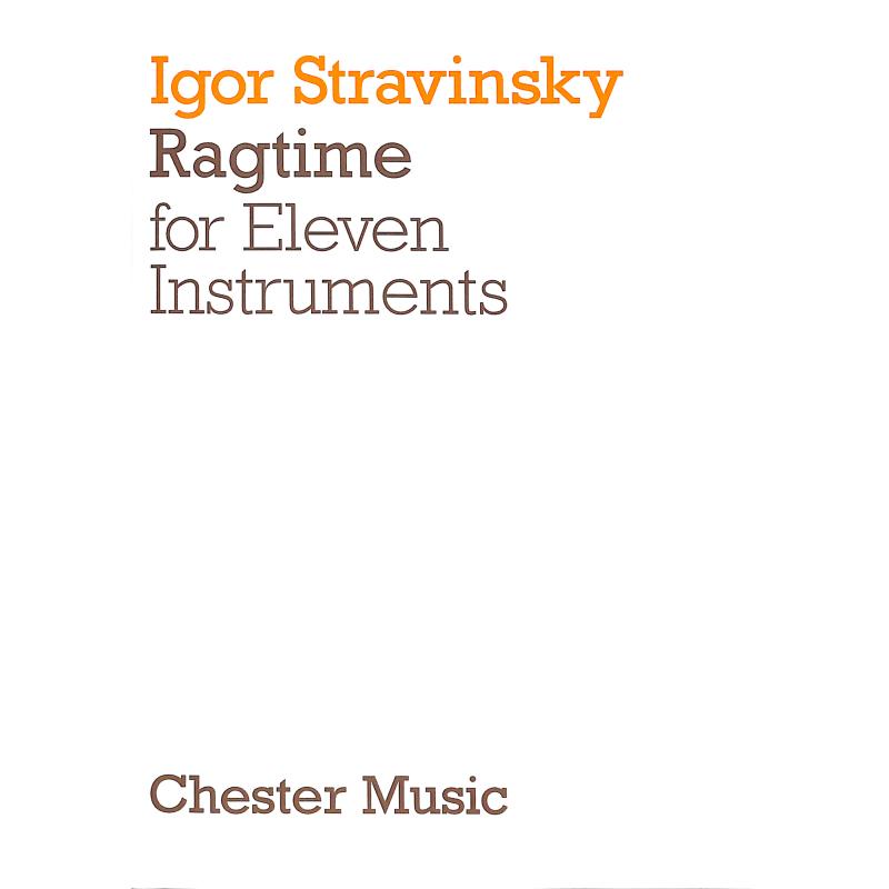 Titelbild für CH 56028 - RAGTIME FOR 11 INSTRUMENTS