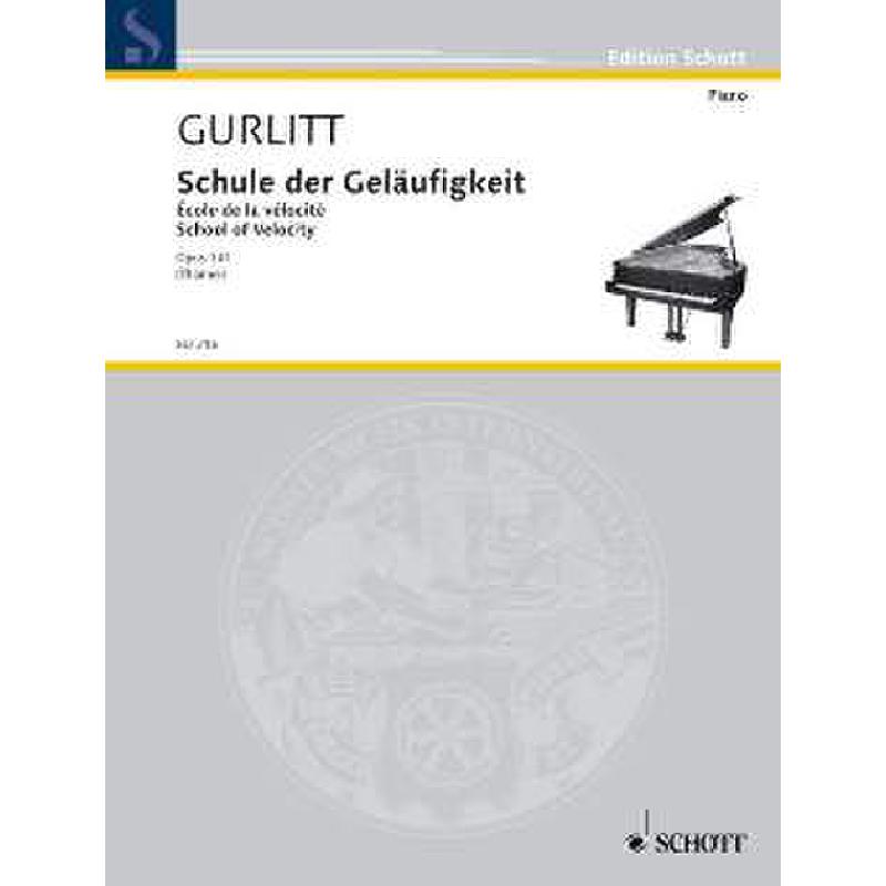 Titelbild für ED 216 - SCHULE DER GELAEUFIGKEIT OP 141