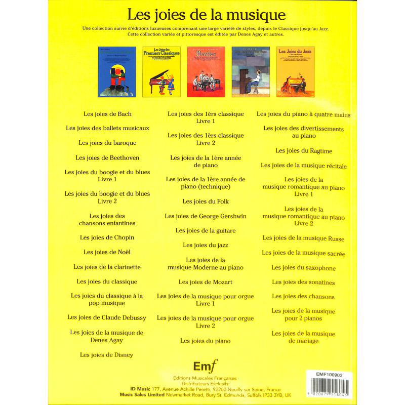 Notenbild für EMF 100903 - LES JOIES DE LA PREMIERE ANNEE DE PIANO