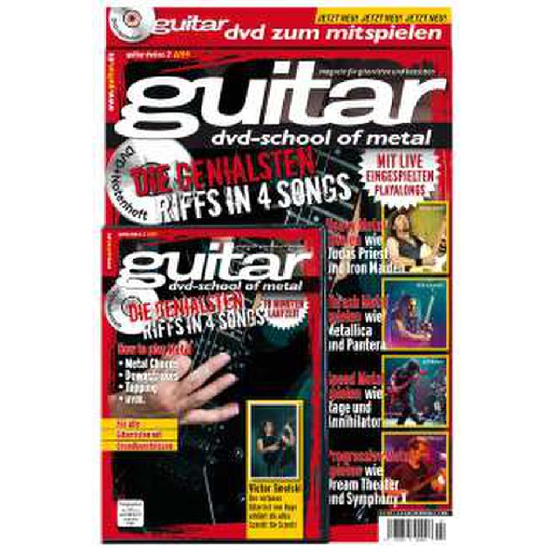 Titelbild für 978-3-937841-98-4 - GUITAR DVD SCHOOL OF METAL 2