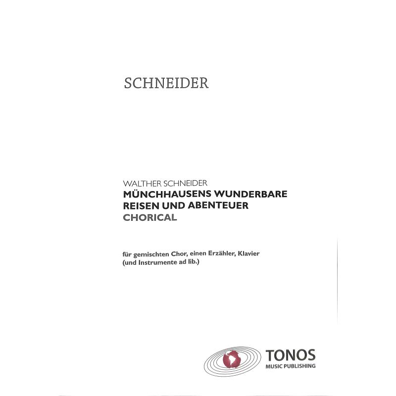 Titelbild für TONOS 70104-005-00 - MUENCHHAUSENS WUNDERBARE REISEN + ABENTEUER