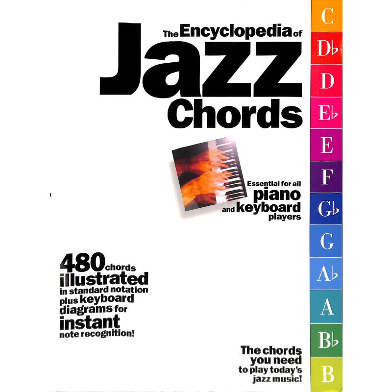 Titelbild für MSAM 92591 - ENCYCLOPEDIA OF JAZZ CHORDS