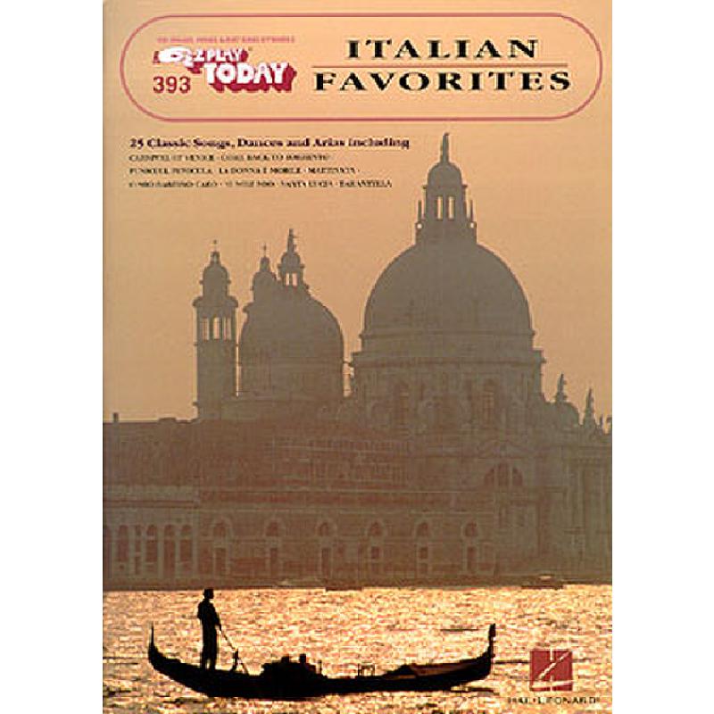 Titelbild für HL 100108 - ITALIAN FAVOURITES