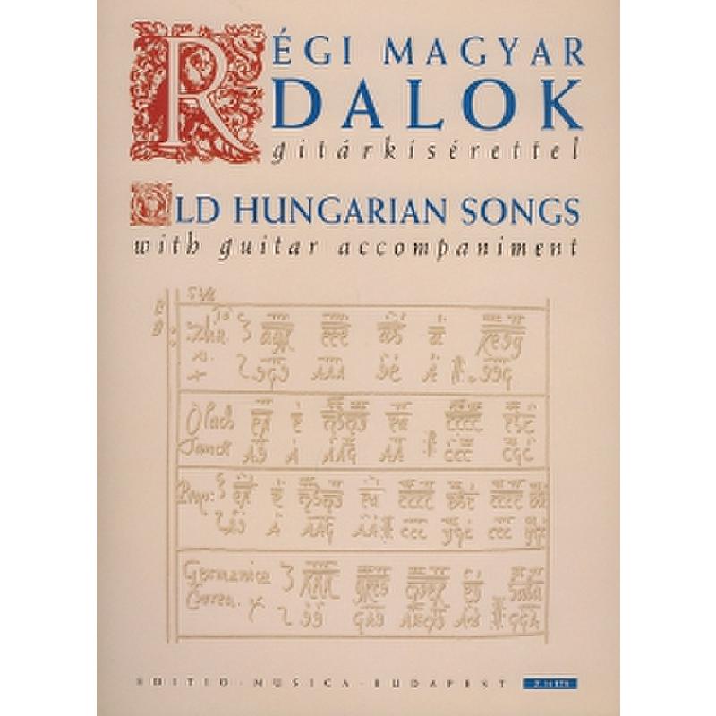 Titelbild für EMB 14378 - OLD HUNGARIAN SONGS
