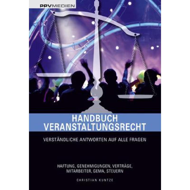Titelbild für 978-3-941531-01-7 - HANDBUCH VERANSTALTUNGSRECHT