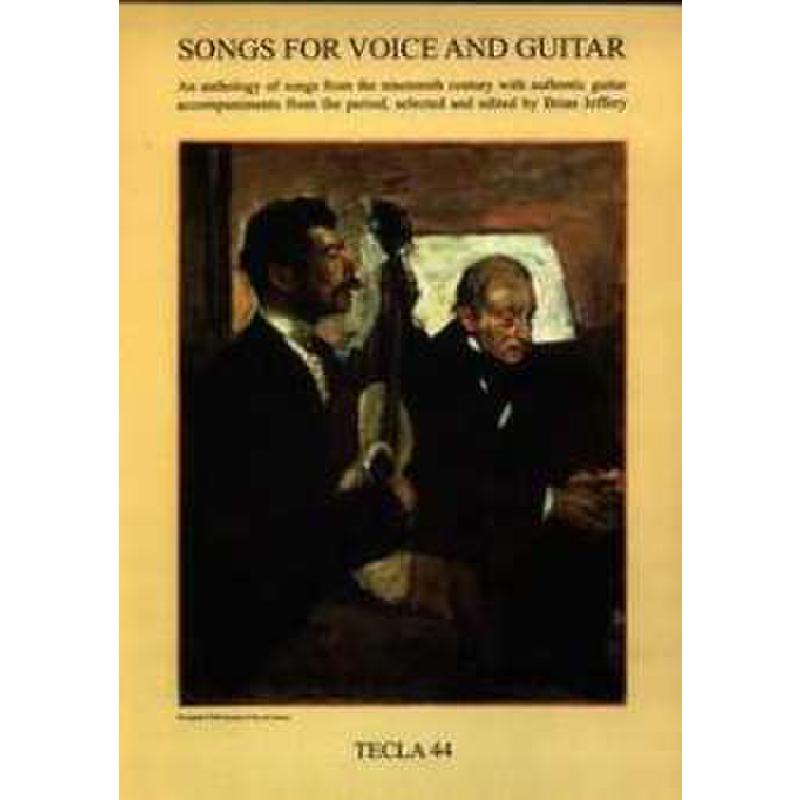 Titelbild für TECLA 0044 - SONGS FOR VOICE AND GUITAR