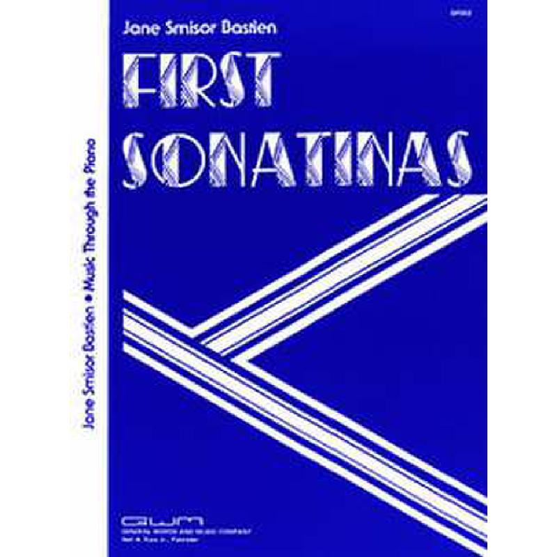 Titelbild für KJOS -GP302 - FIRST SONATINAS