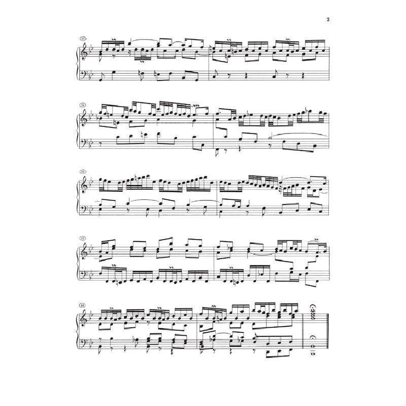 Notenbild für HN 1030 - PARTITEN 1-3 BWV 825-827