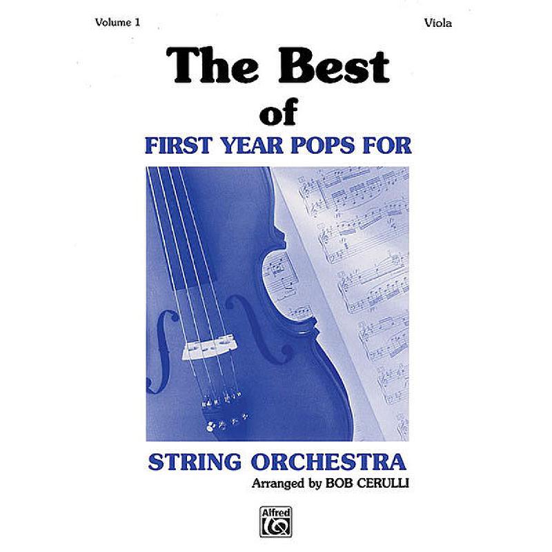 Titelbild für EL 09672 - BEST OF FIRST YEAR POPS FOR STRING ORCHESTRA 1