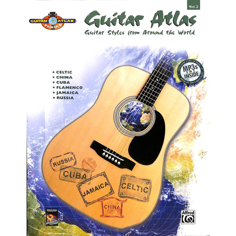 Titelbild für ALF 33556 - GUITAR ATLAS 2 - GUITAR STYLES FROM AROUND THE WORLD