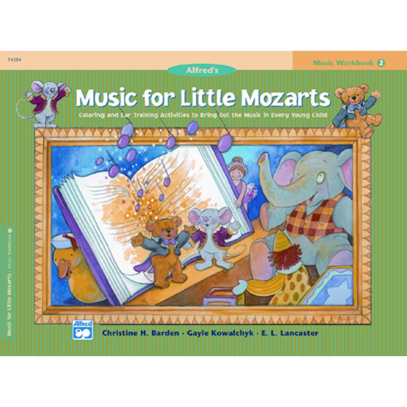 Titelbild für ALF 14584 - MUSIC FOR LITTLE MOZARTS - MUSIC WORKBOOK 2