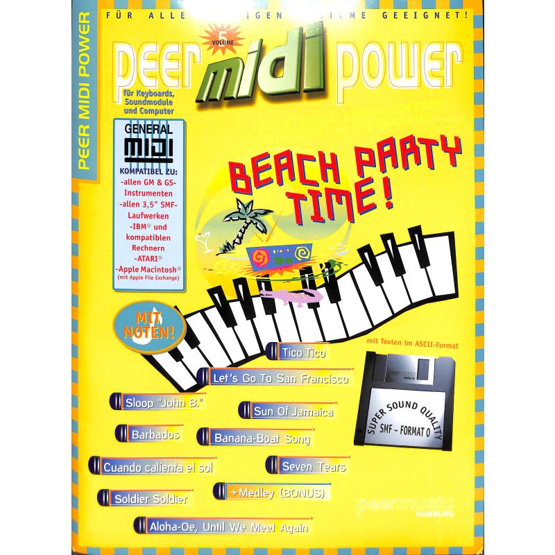 Titelbild für PMV 11704 - BEACH PARTY TIME