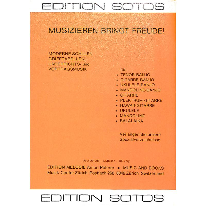 Notenbild für EMZ 2153033 - SELBSTUNTERRICHT FUER GITARRE