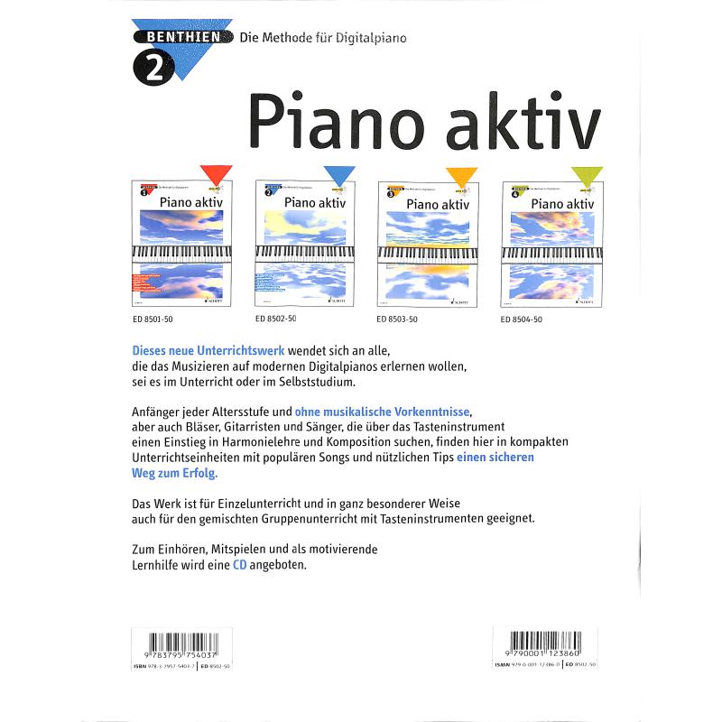 Notenbild für ED 8502-50 - PIANO AKTIV 2