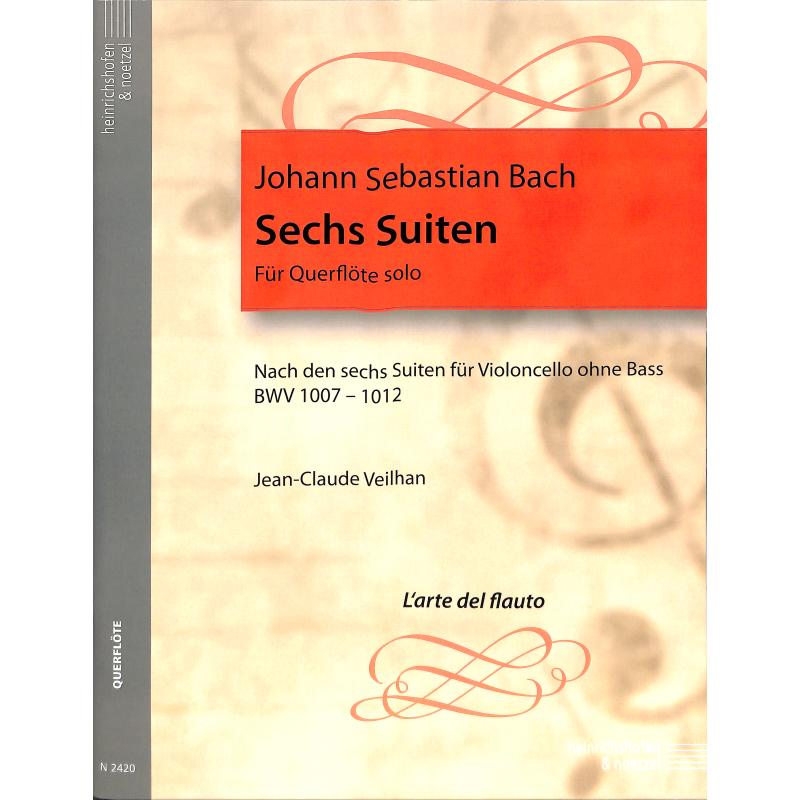 Titelbild für N 2420 - 6 SUITEN BWV 1007-1012 (VC)
