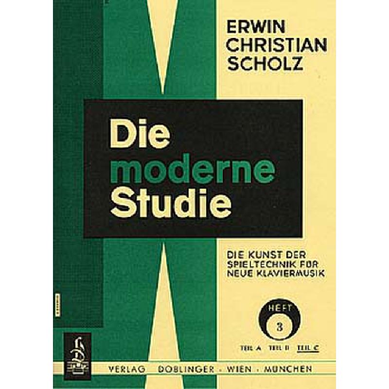 Titelbild für DO 01036 - DIE MODERNE STUDIE 3 C
