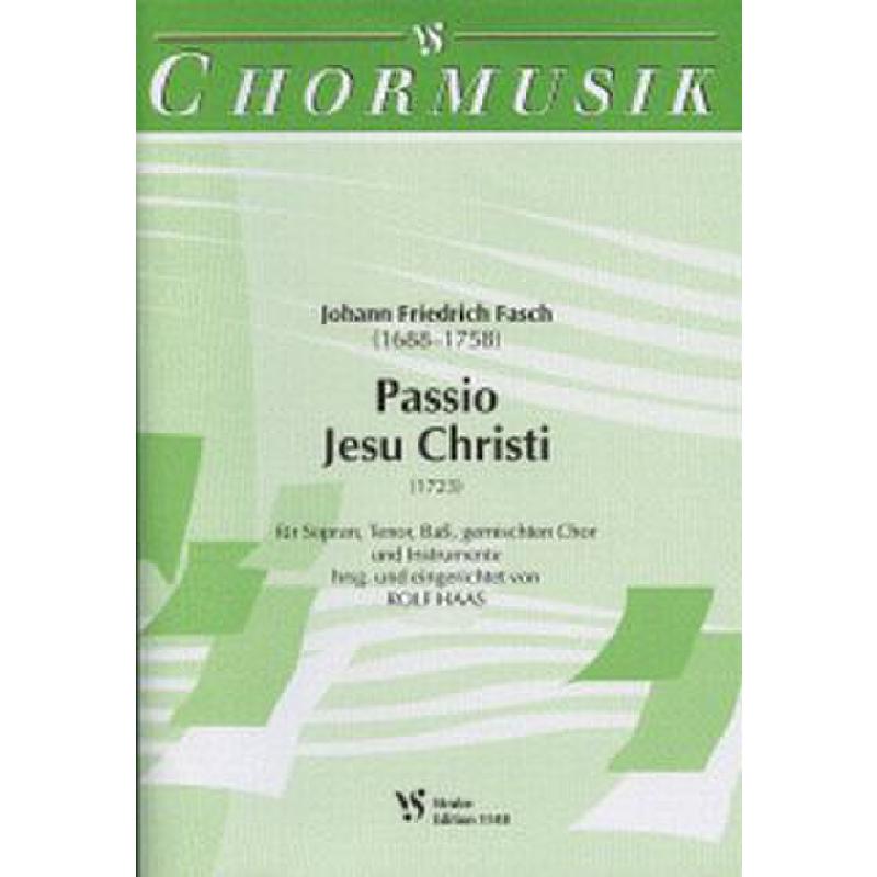 Titelbild für VS 1148 - PASSIO JESU CHRISTI