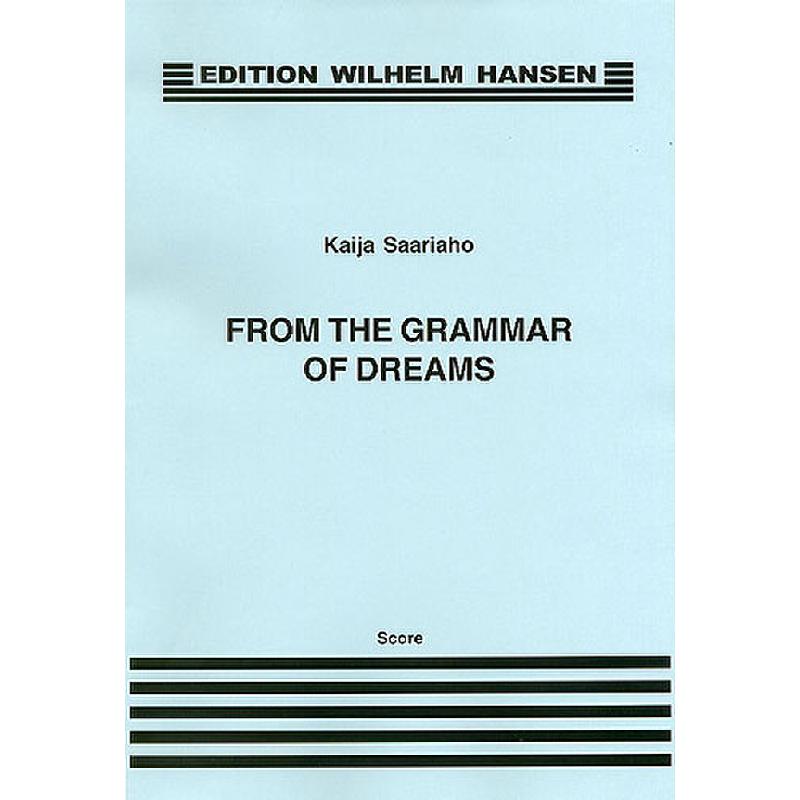 Titelbild für WH -KP00280 - FROM THE GRAMMAR OF DREAMS (1988)