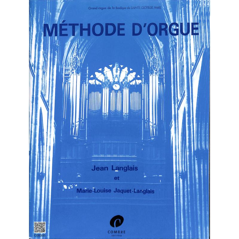 Titelbild für COMBRE 5005 - METHODE D'ORGUE