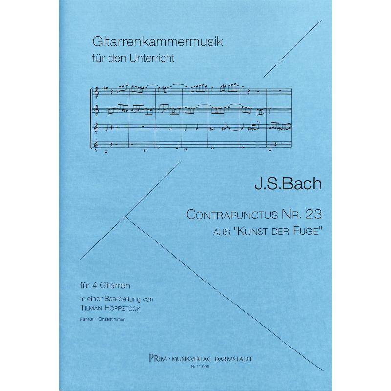 Titelbild für PRIM 08095 - FUGE A-MOLL BWV 539 (ORIGINAL ORG)
