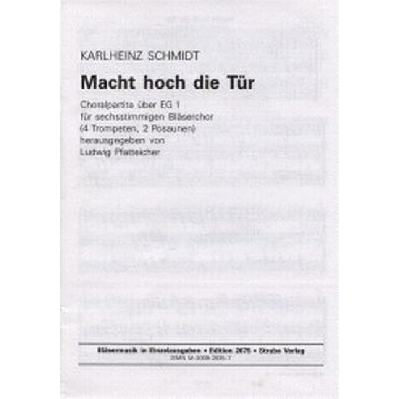 Titelbild für VS 2675 - MACHT HOCH DIE TUER